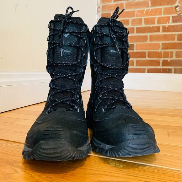 Columbia Bugaboot Plus II XTM Omni Heat Mens Boot #BM 3876-010 Black Charcoal - Picture 5 of 15